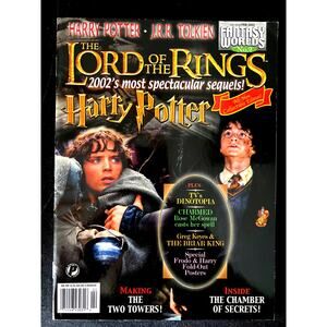 RARE 2002 Fantasy Worlds #2 featuring Lord of the Rings/Harry Potter - NM/M
